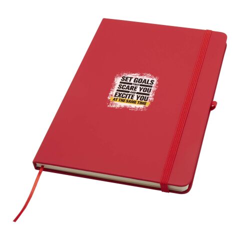 Spectrum Plus A5 Hardcover Notizbuch Standard | rot | ohne Werbeanbringung | Nicht verfügbar | Nicht verfügbar