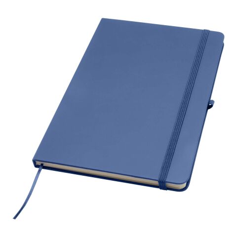 Werbegeschenk Spectrum Plus Notizbuch DIN A5 – royalblau – mit Logo geprägt 48h Express-Prägung für Meetings & Konferenzen