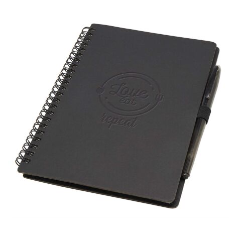 Slate wiederverwendbares Softcover Notizbuch und Stiftset (schwarze Mine)