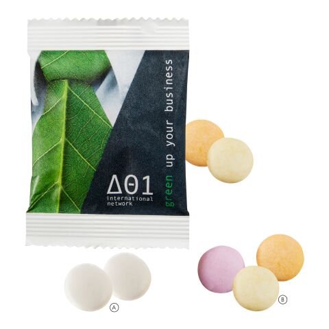 2er mentos im Papiertütchen Digital- oder Flexodruck | Classic Fruit Mix
