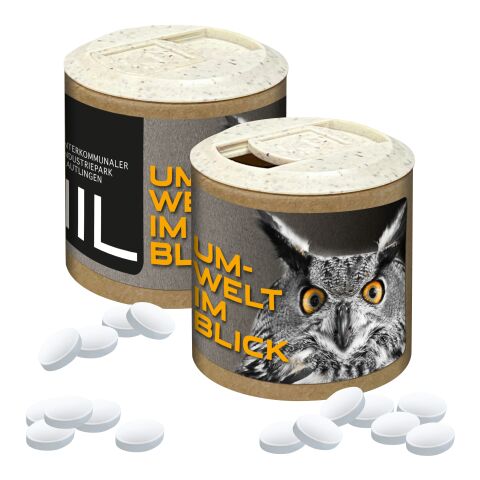 Papier-Werbedose mit Cool Ice, 80g ohne Werbeanbringung