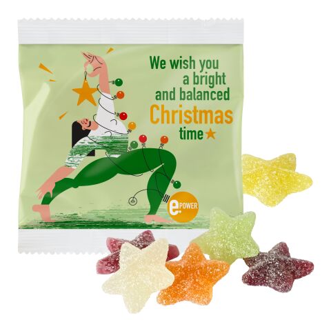 Veganes Weihnachtsgelee im kompostierbaren Tütchen ohne Werbeanbringung