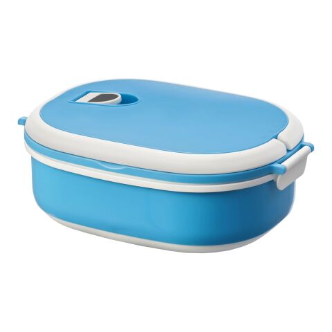 Spiga mikrowellensichere Lunchbox, 750 ml Standard | blau-weiß | ohne Werbeanbringung | Nicht verfügbar | Nicht verfügbar