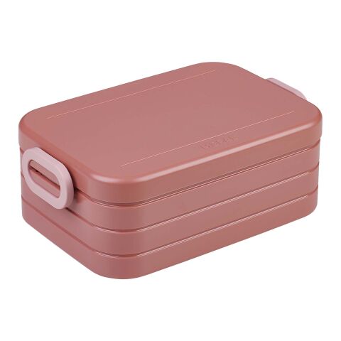 Mitarbeitergeschenk Lunchbox Mepal Take-a-break Midi – rosa – mit 48h Express-Druck 900ml BPA-frei Essdose für Büroalltag