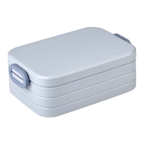 Mitarbeitergeschenk Lunchbox Mepal Take-a-break Midi – blau – mit 48h Express-Druck 900ml BPA-frei, idealer Behälter für Kunden