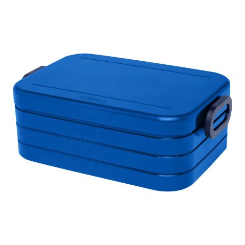 Firmengeschenk Lunchbox Mepal Take-a-break Midi – vivid blue – mit 48h Express-Druck 900ml BPA-frei, robuster Pausenbehälter