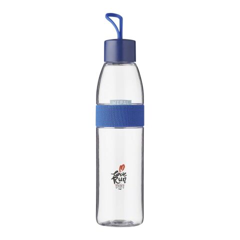 Mitarbeitergeschenk Trinkflasche Mepal Ellipse – vivid blue – mit 48h Express-Logodruck 700 ml BPA-frei, langlebige Isolierflasche
