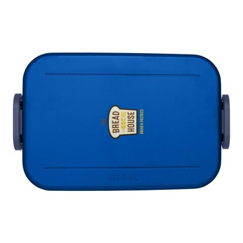 Mitarbeitergeschenk Lunchbox Mepal Take a Break – vivid blue – mit 48h Express-Druck 1500 ml Brotdose für den Firmenalltag