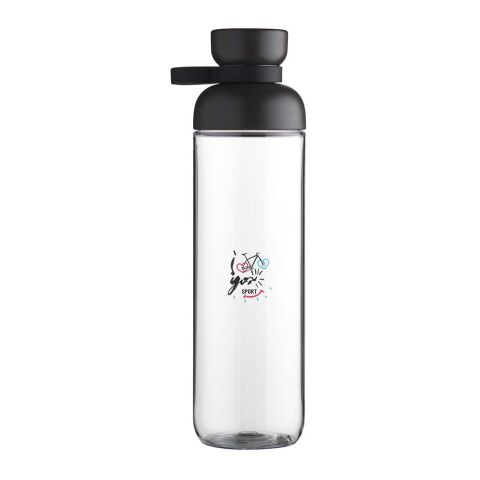 Firmengeschenk Trinkflasche Mepal Vita – schwarz – mit 48h Express-Druck 900ml BPA-frei auslaufsicherer robuster Wasserbehälter