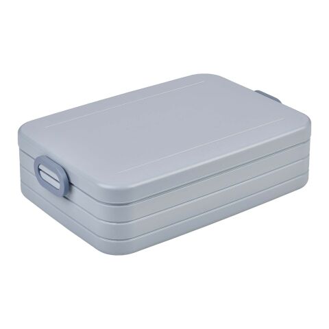 Mitarbeitergeschenk Lunchbox Mepal Take-a-break Large – blau – mit 48h Express-Druck, 1,5l, spülmaschinenfest & BPA-frei, Brotdose