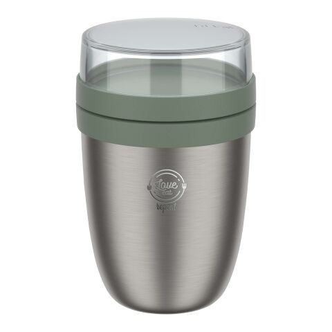 48h Express-Druck Werbeartikel Mepal Ellipse Thermo-Lunchpot 2.0 – grün – mit Logo bedruckt