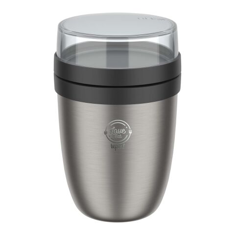 Werbeartikel Mepal Ellipse Thermo-Lunchpot 2.0 – schwarz – mit Logo bedruckt