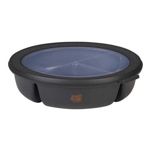Firmengeschenk Bento-Box Mepal Cirqula – schwarz – mit 48h Express-Druck 1000ml auslaufsicherer Speisenbehälter für das Büro