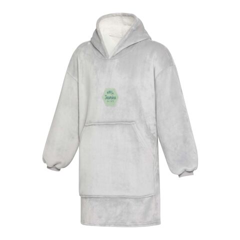 Denali GRS Hoodie-Decke grau | ohne Werbeanbringung | Nicht verfügbar | Nicht verfügbar | Nicht verfügbar