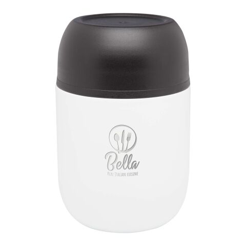 Supo 480 ml doppelwandiger Lunchpot aus recyceltem Edelstahl Standard | weiß | ohne Werbeanbringung | Nicht verfügbar | Nicht verfügbar