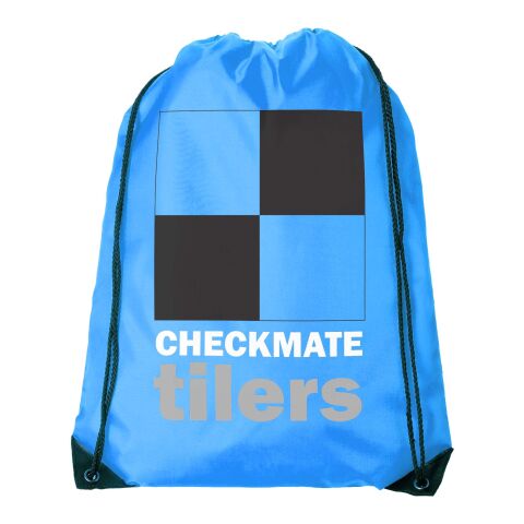 Werbeartikel Oriole Premium Sportbeutel | processblau | mit Logo bedrucken