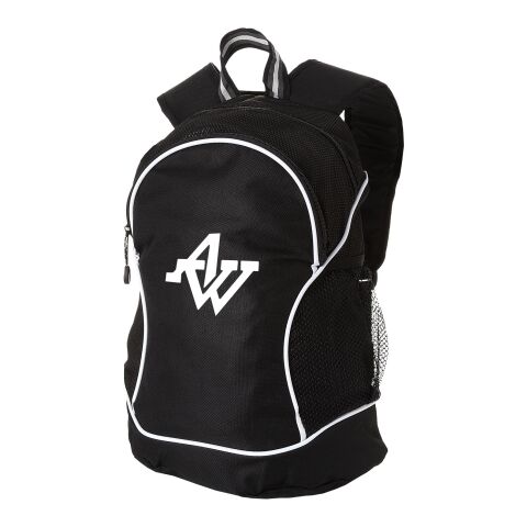 Werbeartikel Boomerang Rucksack 22L | schwarz-schwarz | mit Logo bedrucken