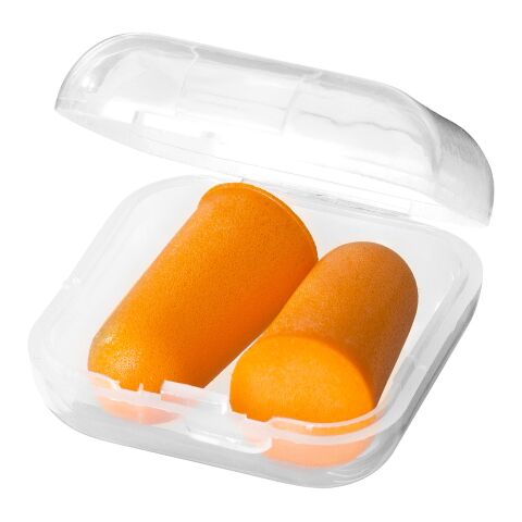 Serenity Ohrstöpsel mit Etui orange | ohne Werbeanbringung | Nicht verfügbar | Nicht verfügbar | Nicht verfügbar