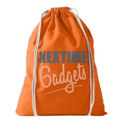 Werbeartikel Oregon Sportbeutel | orange | mit Logo bedrucken