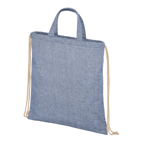 Pheebs Rucksack mit Kordelzug aus recycelter Baumwolle, 210 g/m² Standard | hellblau | ohne Werbeanbringung | Nicht verfügbar | Nicht verfügbar | Nicht verfügbar