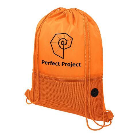 Werbeartikel Oriole Netz-Sportbeutel | orange | mit Logo bedrucken