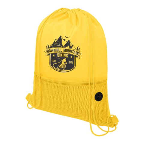 Werbeartikel Oriole Netz-Sportbeutel | gelb | mit Logo bedrucken