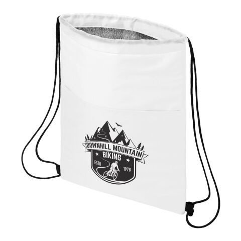 Giveaway Kühltasche Oriole – weiß – mit 48h Express-Druck – 12 Dosen Kapazität – isolierte Cooler Bag für Firmen-Events