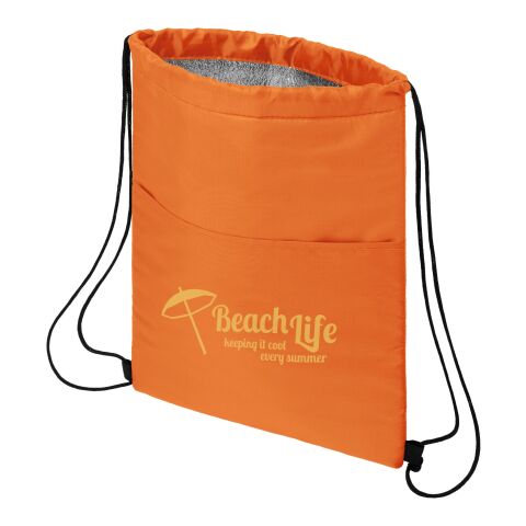 Giveaway Kühltasche Oriole – orange – mit 48h Express-Druck für 12 Dosen isolierte Cooler Bag für das Sommerfest & Firmen-Events