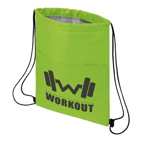 Giveaway Kühltasche Oriole – limone – mit 48h Express-Druck Platz für 12 Dosen als isolierte Cooler Bag für das Sommerfest & Firmen-Events