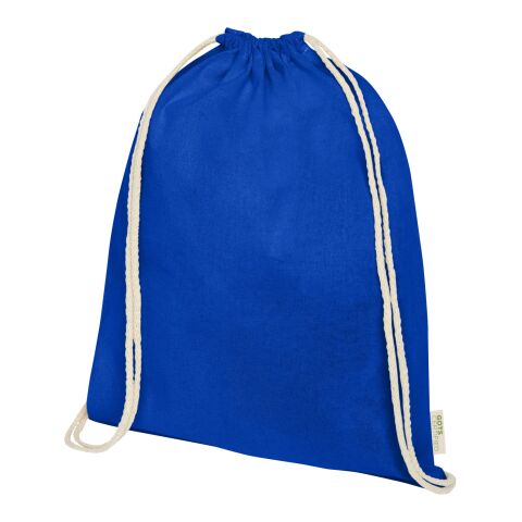 Orissa 140 g/m² GOTS Sportbeutel aus Bio-Baumwolle mit Kordelzug Standard | royalblau | ohne Werbeanbringung | Nicht verfügbar | Nicht verfügbar | Nicht verfügbar