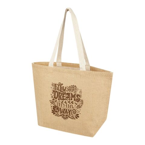 Juta 300 g/m² Jute Tragetasche 12 L
