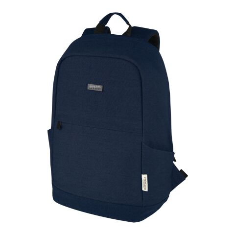 Joey 15,6 Zoll Anti-Diebstahl Laptop-Rucksack aus GRS-recyceltem Canvas Standard | navy | ohne Werbeanbringung | Nicht verfügbar | Nicht verfügbar | Nicht verfügbar