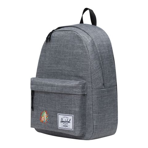Werbeartikel Herschel Classic Rucksack 26 L – heather grau – mit Logo bedruckt