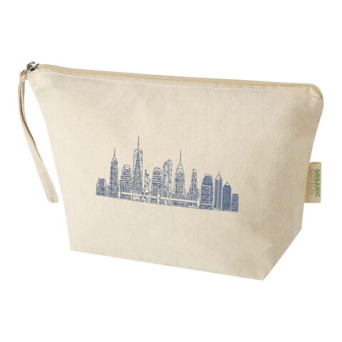 Werbeartikel Odisha 180 g/m² OCS Bio-Zubehörtasche 3 L – natur – Reisetaschen, Koffer, Trolleys & Gepäck mit Logo bedruckt