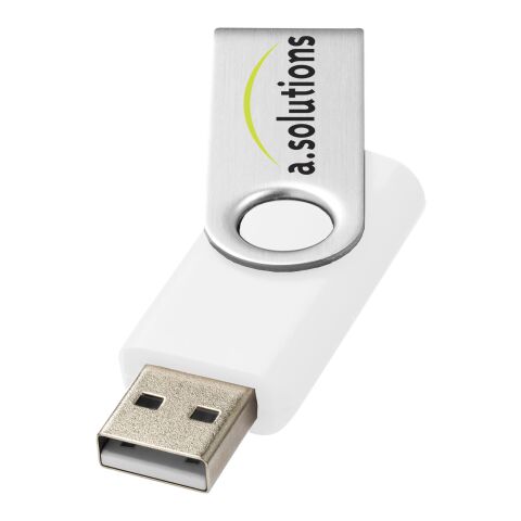 Rotate Basic 2 GB USB-Stick Standard | weiss-silber | ohne Werbeanbringung | Nicht verfügbar | Nicht verfügbar | Nicht verfügbar