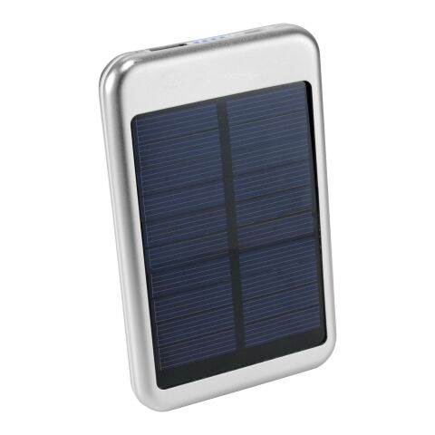 4000 mAh Bask Solar Powerbank Standard | silber | ohne Werbeanbringung | Nicht verfügbar | Nicht verfügbar