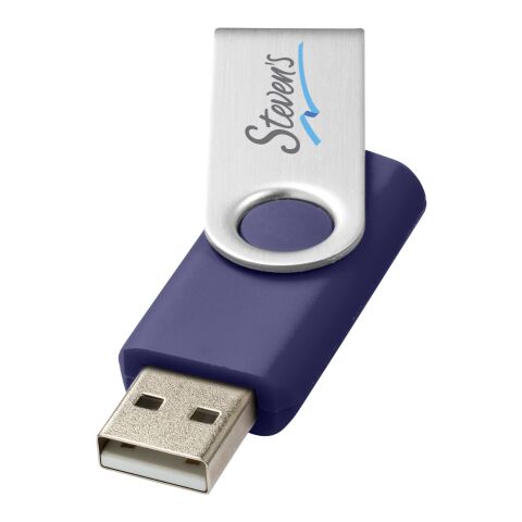 Werbeartikel Rotate Basic USB-Stick 32 GB – royalblau – mit Logo bedruckt