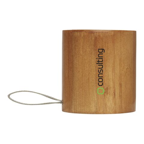 Lako Bluetooth® Lautsprecher aus Bambus Standard | beige | ohne Werbeanbringung | Nicht verfügbar | Nicht verfügbar