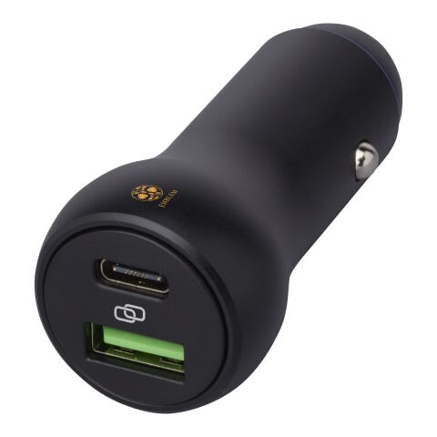 Pilot duales 55W USB-C/USB-A Autoladegerät Standard | schwarz | ohne Werbeanbringung | Nicht verfügbar | Nicht verfügbar