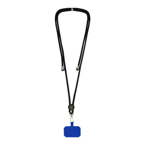 Werbeartikel Kubi Smartphone Lanyard – royalblau – mit Logo bedruckt