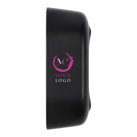 Werbeartikel Stark 2.0 3 W Mini-Bluetooth -Lautsprecher aus recyceltem RCS Kunststoff | schwarz | mit Logo bedrucken