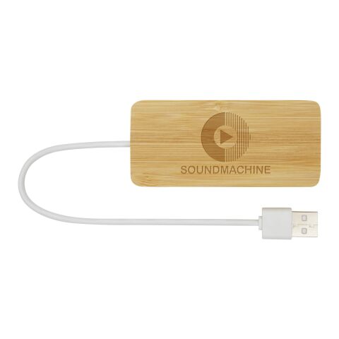 Tapas USB-Hub aus Bambus Standard | natur | ohne Werbeanbringung | Nicht verfügbar | Nicht verfügbar