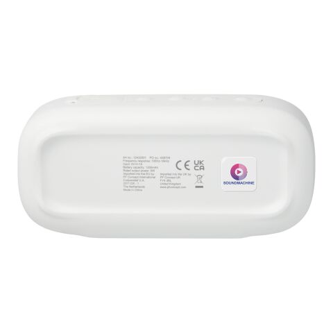 Stark 2.0 Bluetooth® Lautsprecher aus recyceltem Kunststoff, 5W, IPX5 Standard | weiss | ohne Werbeanbringung | Nicht verfügbar | Nicht verfügbar