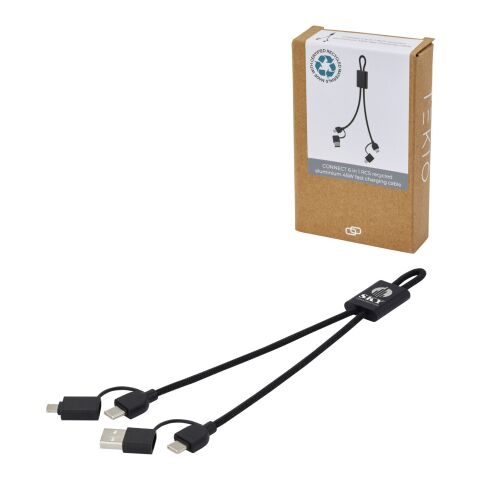 Connect 6-in-1 45W Schnelllade- &amp; Datentransferkabel aus recyceltem RCS Aluminium