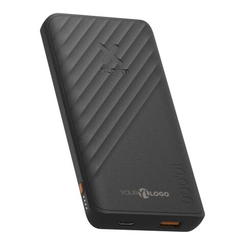 Werbeartikel Xtorm XG210 Go2 15W 10.000 mAh Schnelllade-Powerbank | schwarz | mit Logo bedrucken