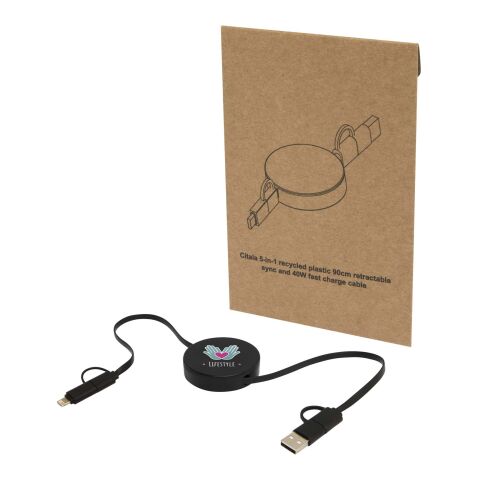 Citala 90 cm 5-in-1 Kabel aus recyceltem Kunststoff für Datenübertragung und 40W Schnellladung