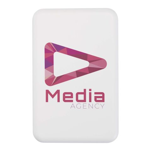Acrab 15 W 10.000 mAh magnetische kabellose Powerbank mit 20 W PD aus recyceltem Kunststoff Standard | weiß | ohne Werbeanbringung | Nicht verfügbar | Nicht verfügbar