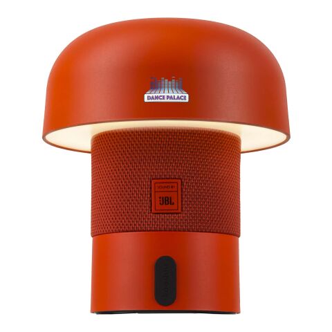 Werbeartikel Kooduu Sensa Play Mini Tragbarer JBL Lautsprecher mit Leuchte | orange | mit Logo bedrucken