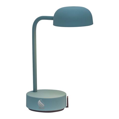 Werbeartikel Kooduu Fokus Tragbare Leuchte – teal – mit Logo bedruckt