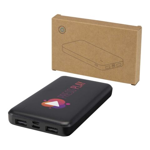 Intan 10 W 10.000 mAh Powerbank aus recyceltem Kunststoff Standard | schwarz | ohne Werbeanbringung | Nicht verfügbar | Nicht verfügbar